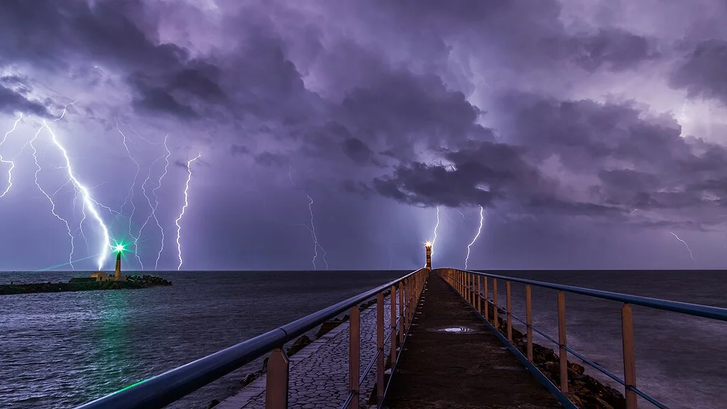 The inhabitants of Cabin 1 Percy Jackson are children of Eus, and may possess powers involving lightning.