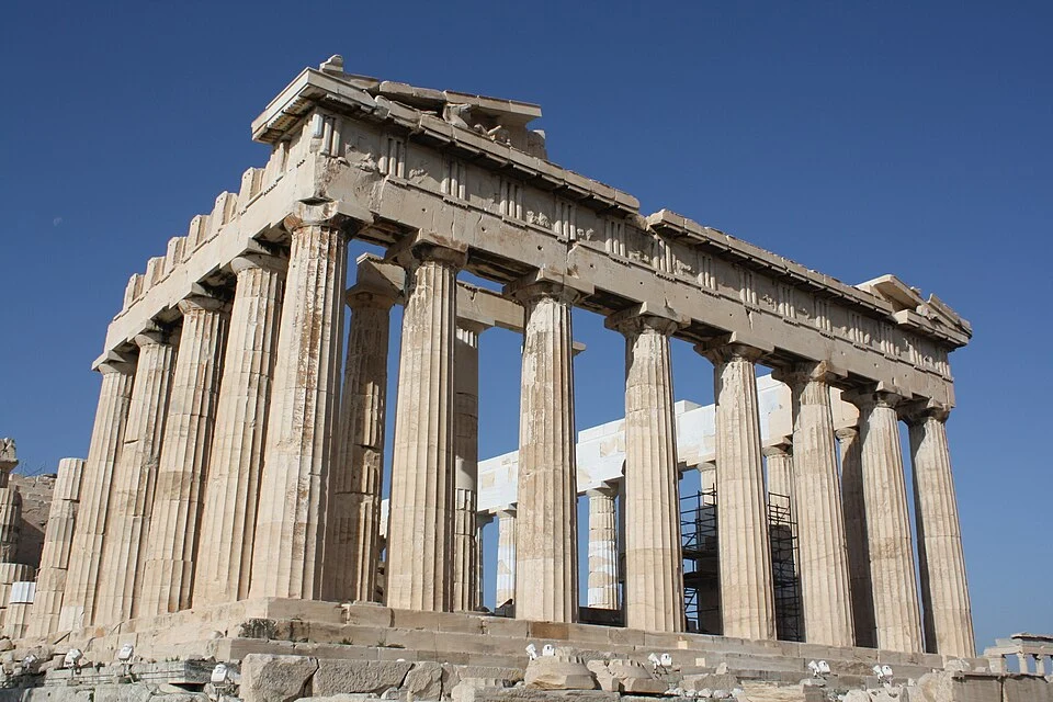 Greek Mythology Names for Males, Image of a monument in Athens to represent Greece, home of many mythological heroes.